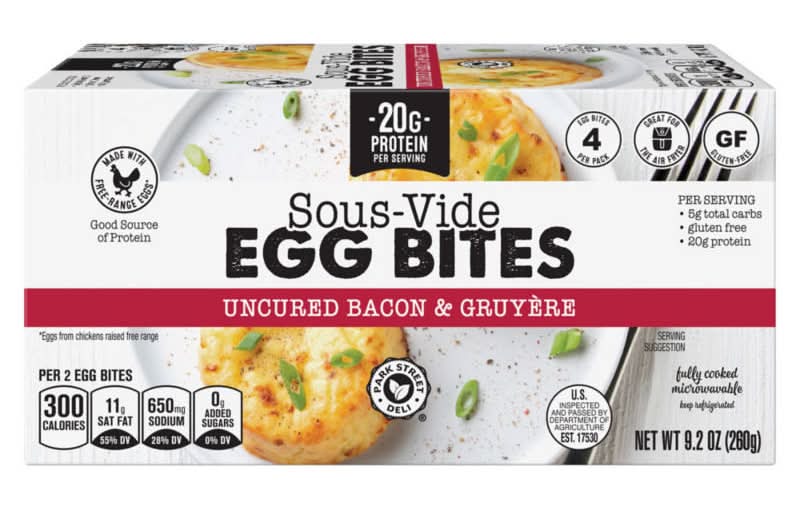 Park Street Deli Sous-Vide Egg Bites, Egg White & Roasted Red Pepper (9.2 oz)