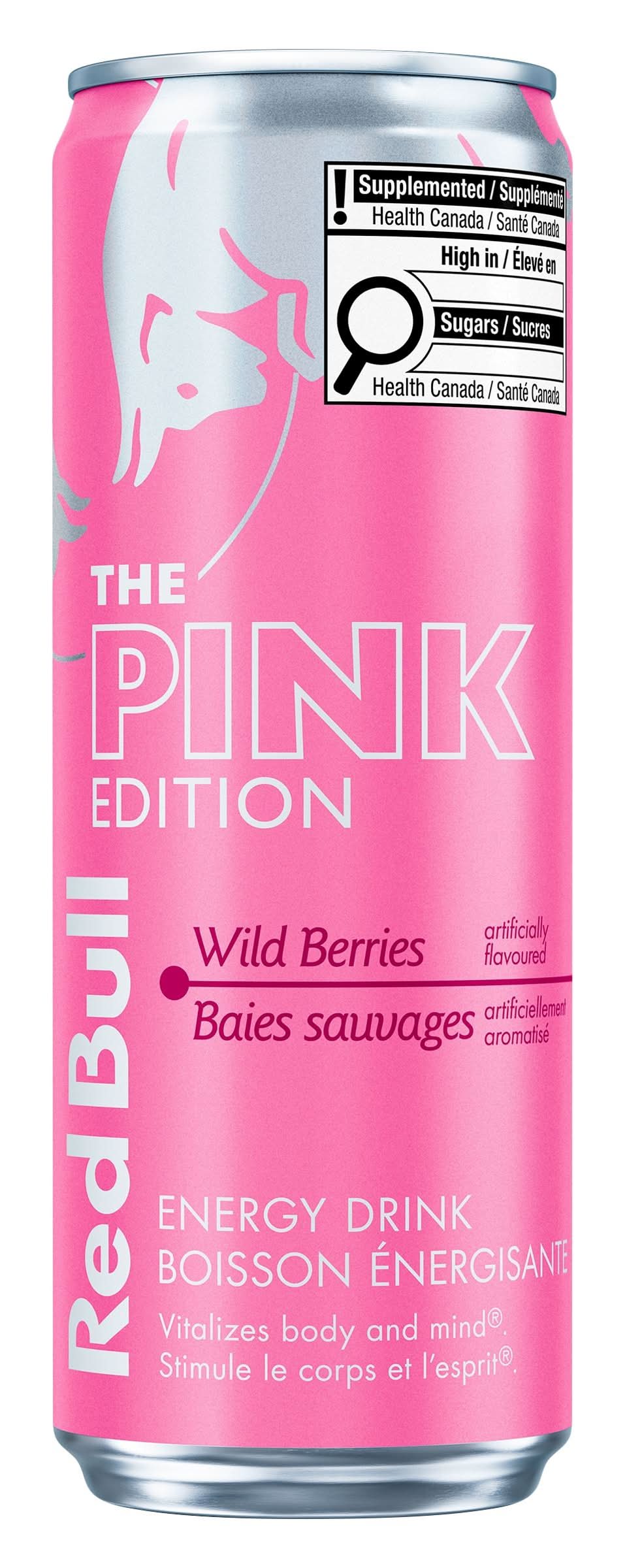 Red Bull The Pink Edition Energy Drink, Wild Berries (355 ml)