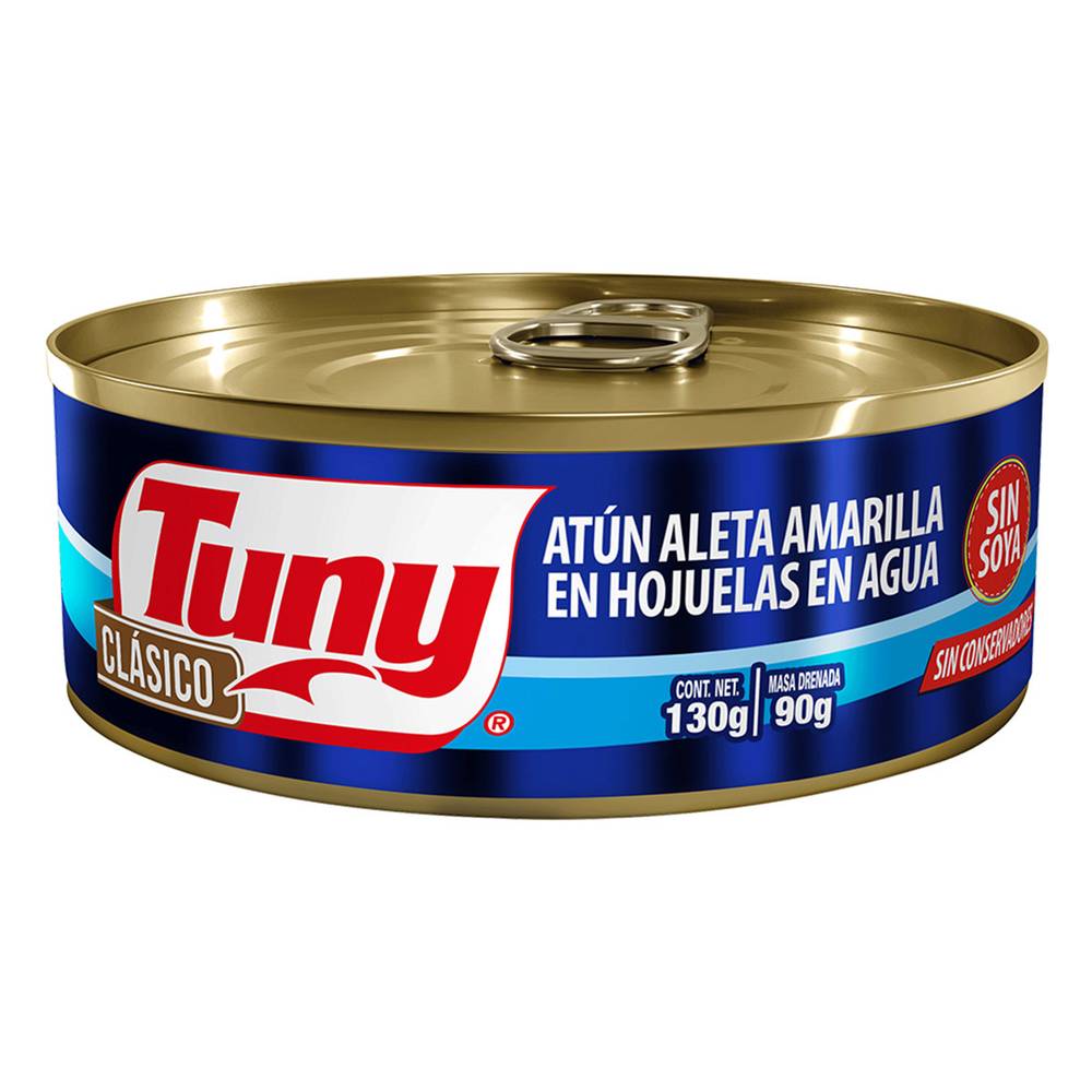 Tuny atún en hojuela agua clásico