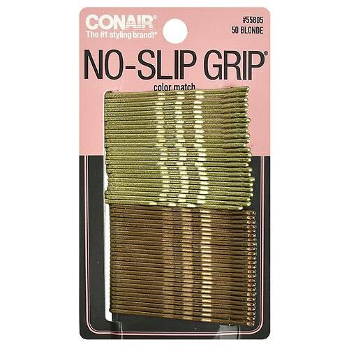 Conair Color Match No-Slip Grip Bobby Pins - 50.0 ea