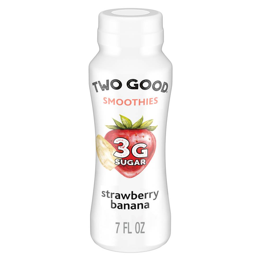 Two Good Yogurt Cultured Smoothie Drink (strawberry banana)