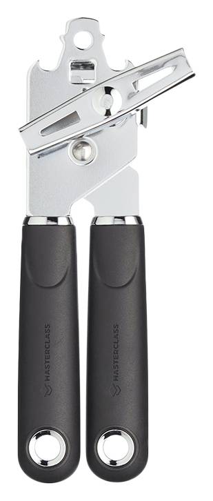 MasterClass 19 cm, Black, Soft Grip Stainless Steel Can Opener