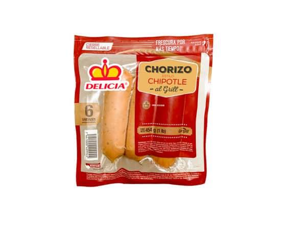 Chorizo Chipotle Delicia 454 g