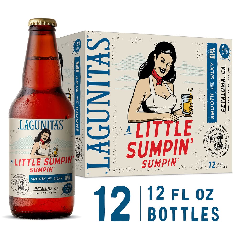Lagunitas Little Sumpin' Ipa Beer (12 x 12 fl oz)