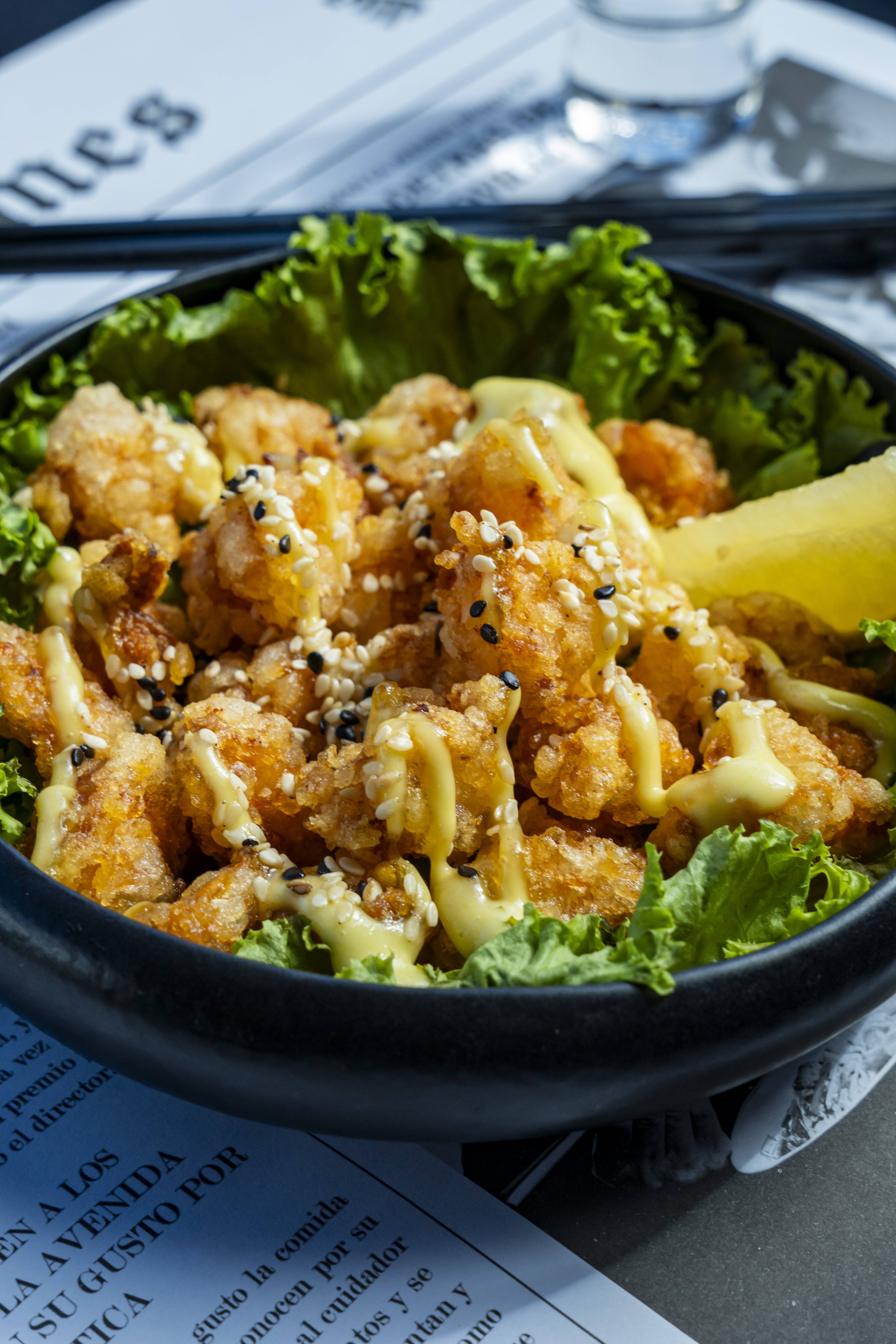 Spicy Shrimp Tempura