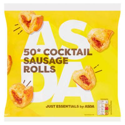 JUST ESSENTIALS by ASDA 50 Cocktail Sausage Rolls
