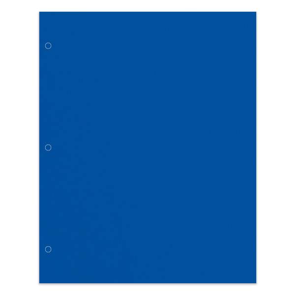 Office Depot 2-Pocket School-Grade Paper Folder Letter Size Blue