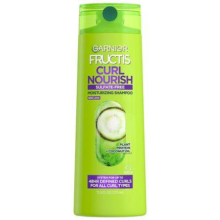 Garnier Fructis Curl Nourish Curl Nourish Sulfate-Free Shampoo for All Curl Types - 12.5 fl oz