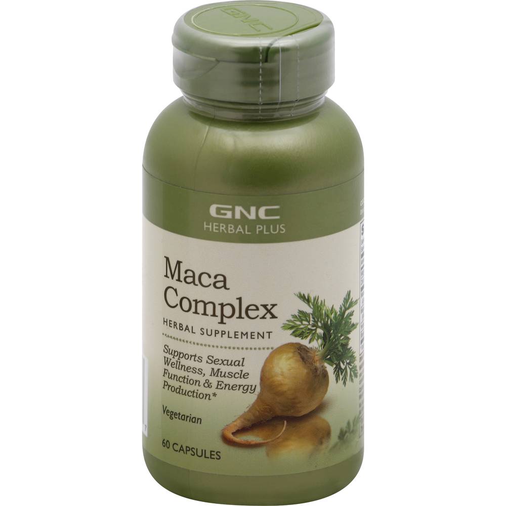 Gnc Maca Complex Herbal Supplement (60 ct)