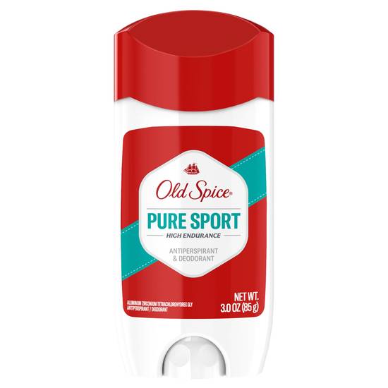 Old Spice High Endurance Pure Sport Scent Invisible Solid Antiperspirant and Deodorant for Men, 3.0 oz. Stick