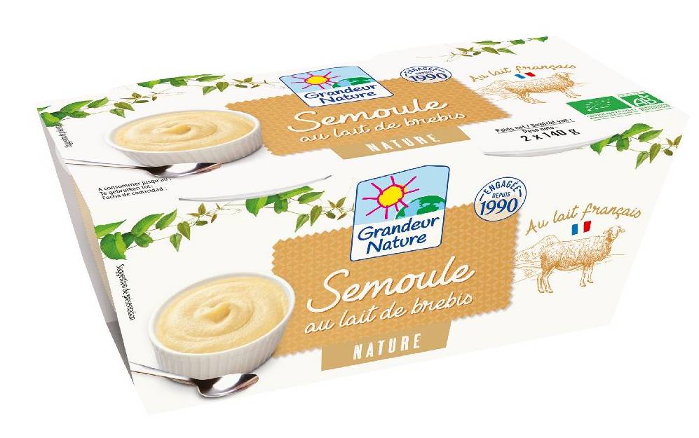 Grandeur Nature - Semoule au lait de brebis bio (2)