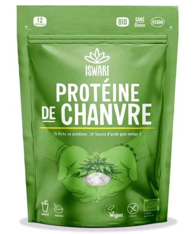 Iswari - Protéine de chanvre bio (250g)