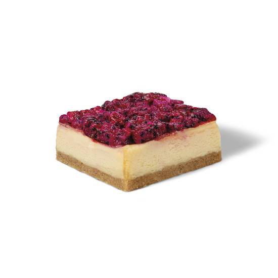 Dragonfruit cheesecake