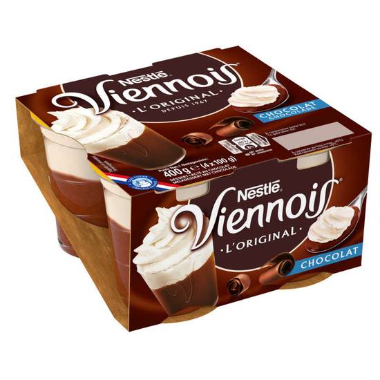 NESTLE - Viennois chocolat - 4x100g