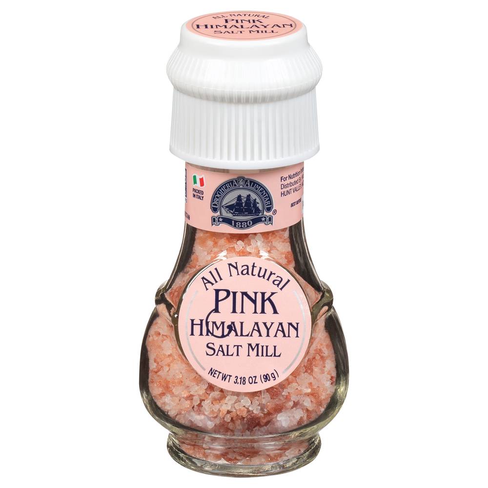 Drogheria & Alimentari All Natural Pink Himalayan Salt Mill (3.1 oz)