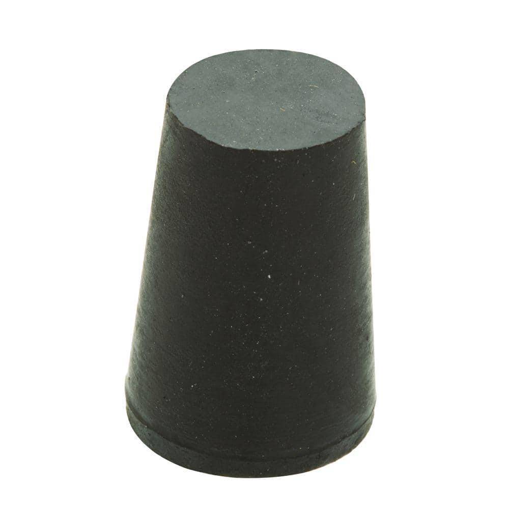 Crown Bolt 1-1/8 In. X 15/16 In. Black Rubber Stopper