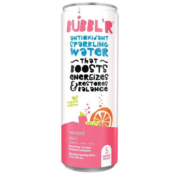 BUBBL'R Twisted Elix'r Sparkling Water 12oz