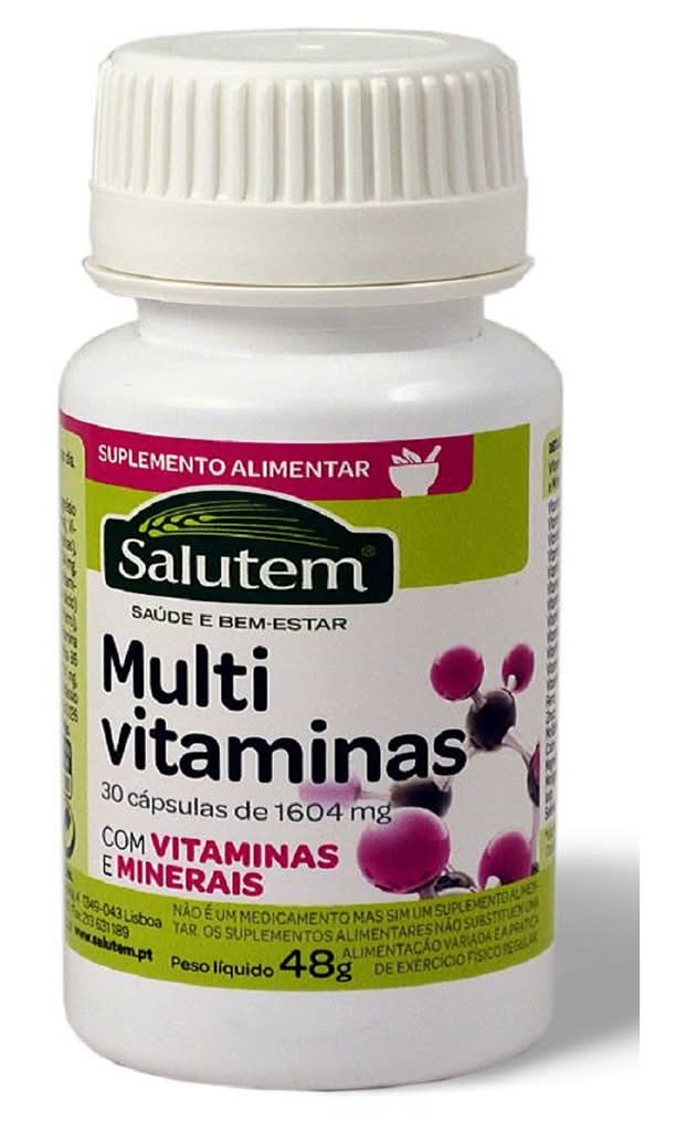 Salutem - Suplemento alimentar multivitaminas, 30 cápsulas