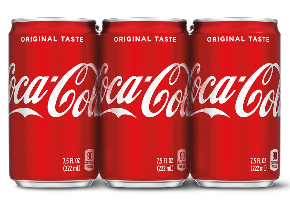 Coca-Cola Mini Can 6pk