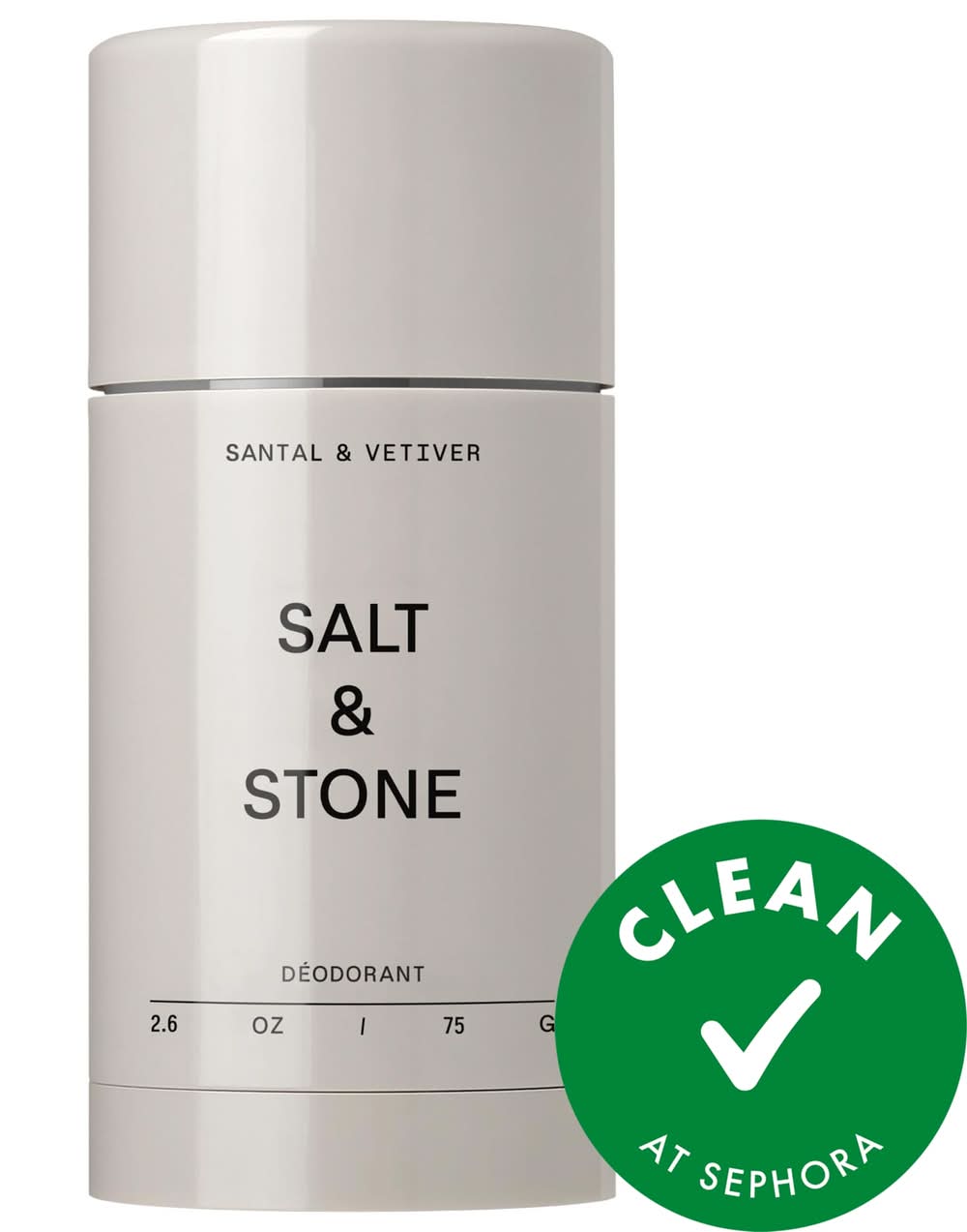 Salt & Stone Santal & Vetiver Extra-Strength Aluminum-Free Deodorant 2.6 oz