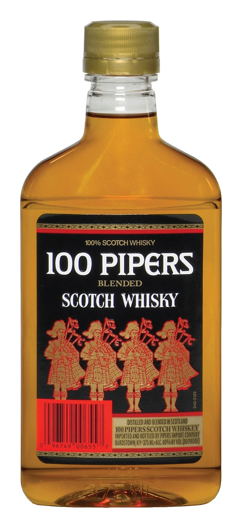 100 Pipers Deluxe Blended Scotch Whisky (750 ml) | Delivery Near