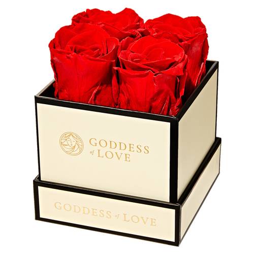 Goddess of Love Preserved Roses 4ct