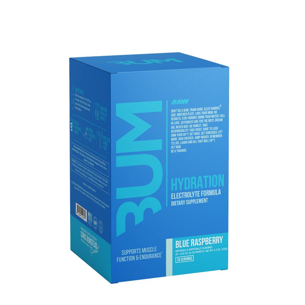 Hydration Electrolyte Formula - Blue Raspberry (20 Stick Packs) (1 Unit(s))