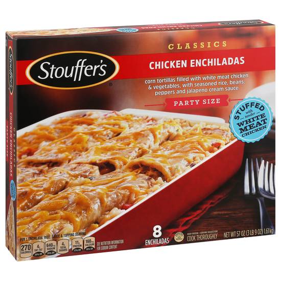 Stouffer's Classic Chicken Enchiladas (8 ct)