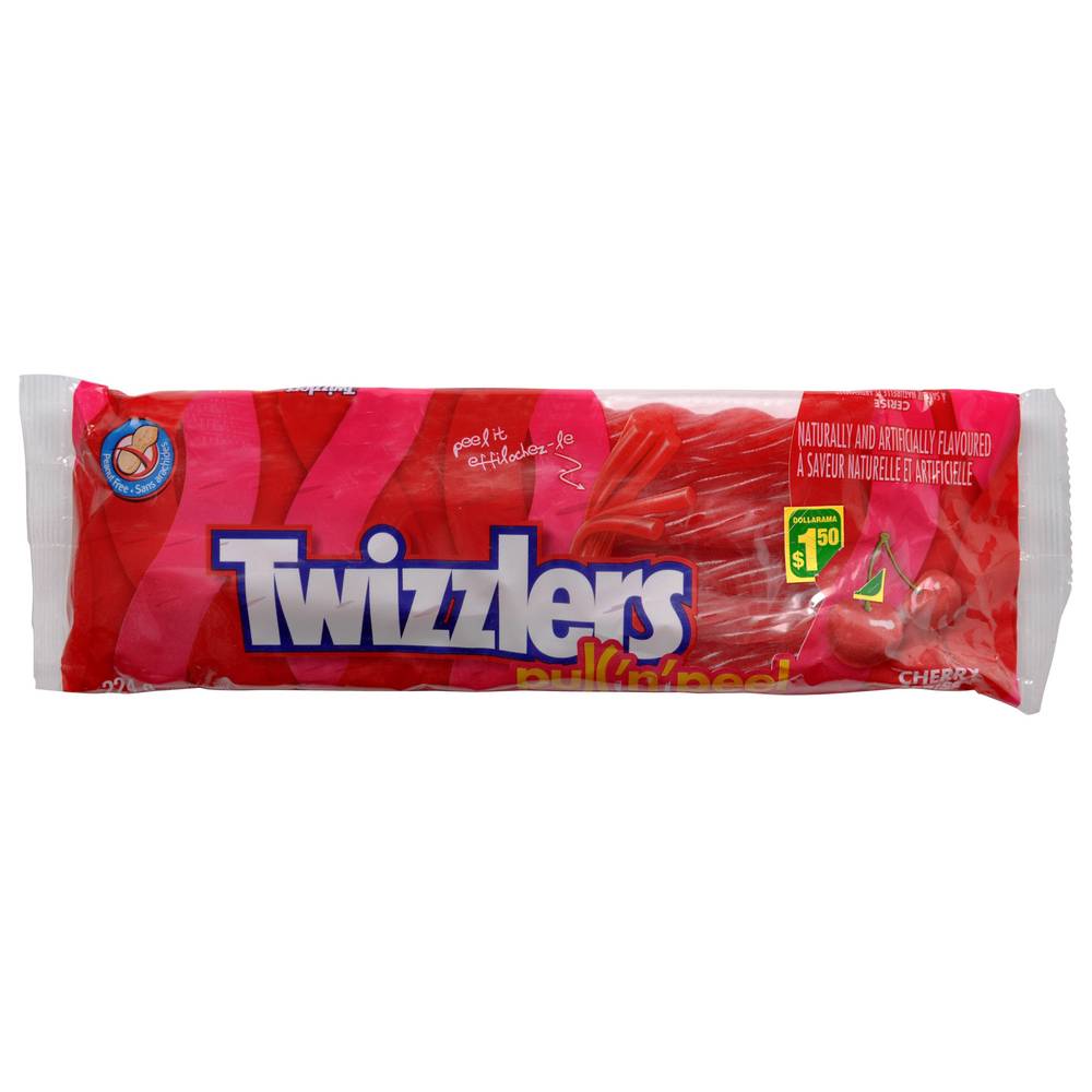 Twizzlers pull 'n' peel bonbons (cerise)