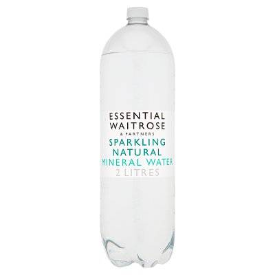 Essential Waitrose & Partners Sparkling Natural Mineral Water (2L)