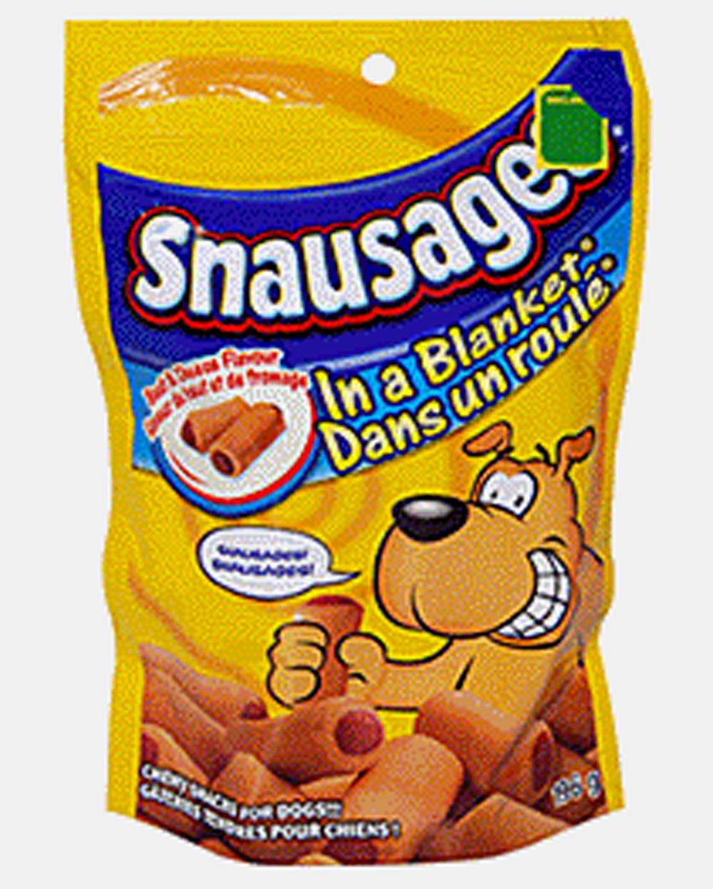 Snausages Chewy Snacks For Dogs, Beef-Cheese (86 g)