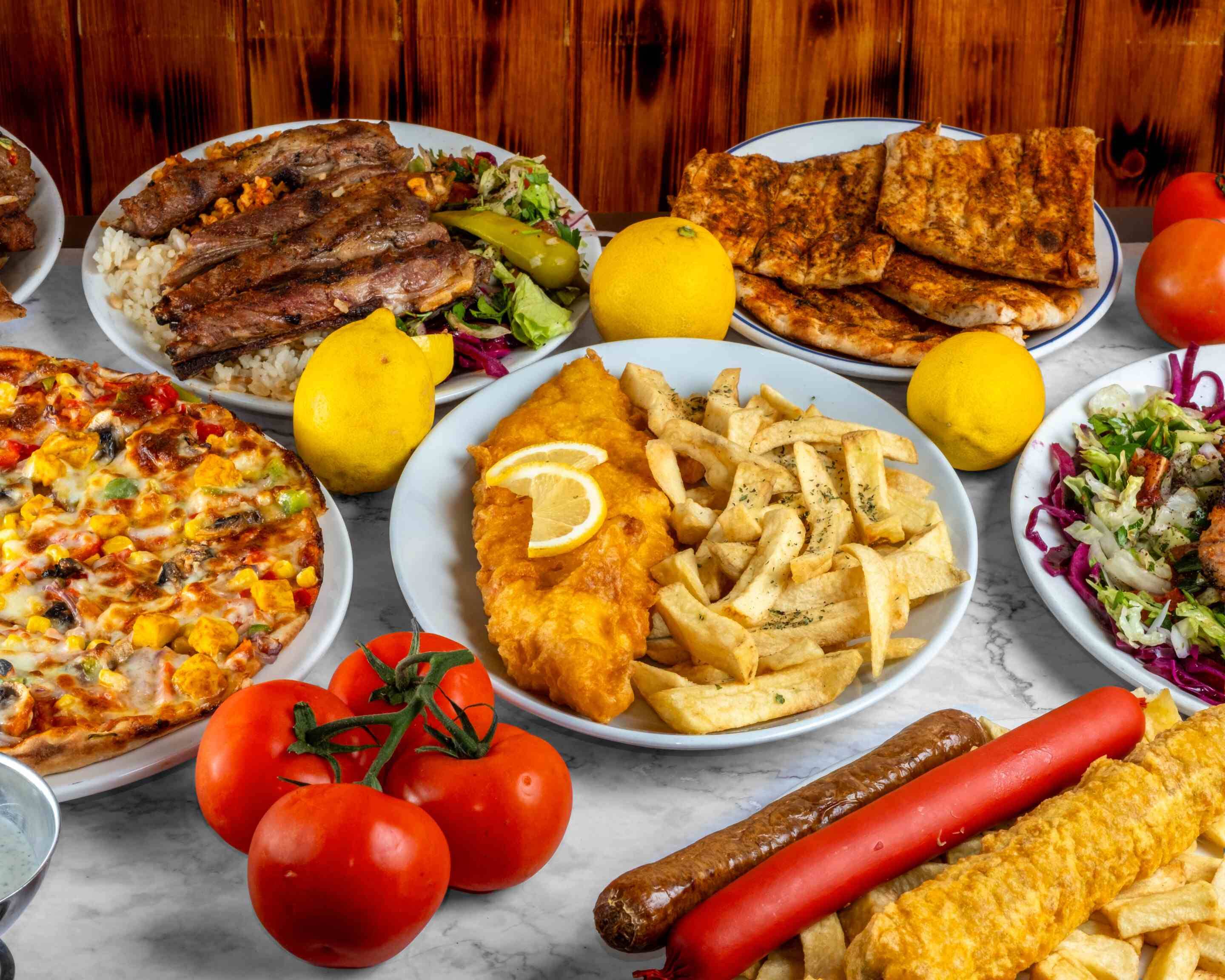 Blue Anchor Fish and Chips Menu & Prices - London Delivery - Order with