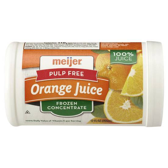 Meijer Frozen Pulp Free Orange Juice Concentrate Delivery Near Me