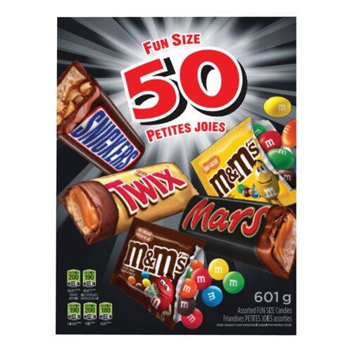 Mars Assorted Fun Size Candies (50 ct)