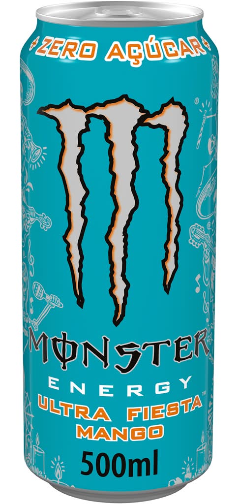 Monster - Bebida energética energy ultra fiesta mango, lata de 500 ml