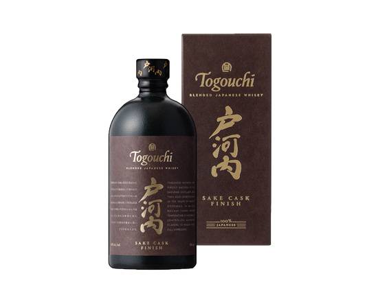 401644：サクラオＢ＆Ｄ ブレンデッドウイスキー戸河内 ＳＡＫＥ ＣＡＳＫ ＦＩＮＩＳＨ 700ML / SAKURAO Blended Japanese whiskey Togouchi SAKE CASK FINISH (700ml)