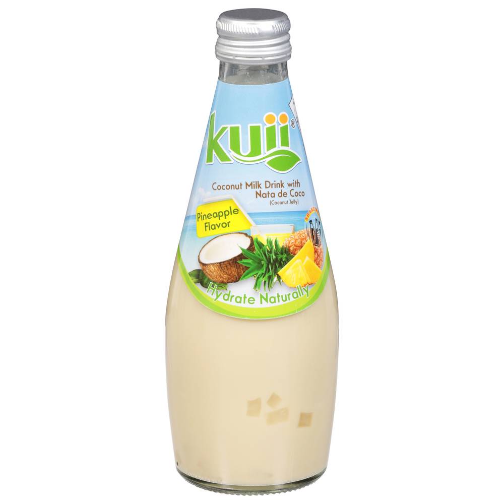 Kuii Coconut Milk Drink With Nata De Coco, Pineapple (9.8 fl oz)