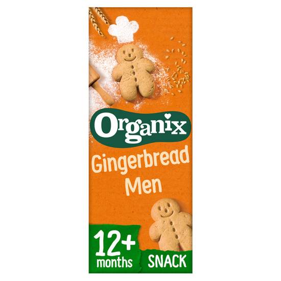 Organix Gingerbread Men Biscuits 135g (15 biscuits)