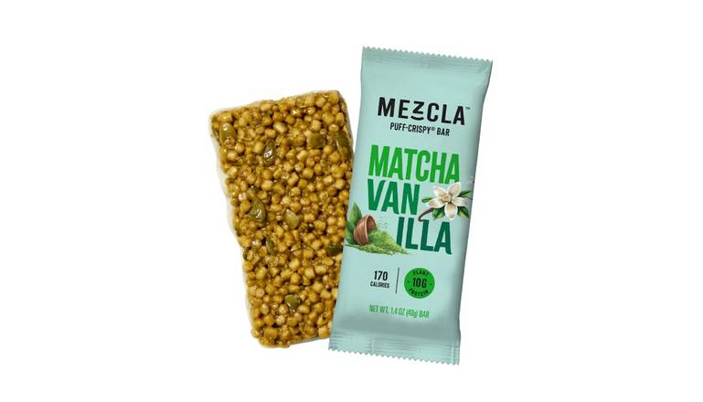 Mezcla: Japanese Matcha Protein Bar