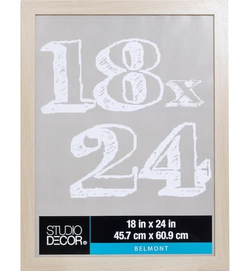Studio Decor Belmont Frame, 18x24 in, Blonde