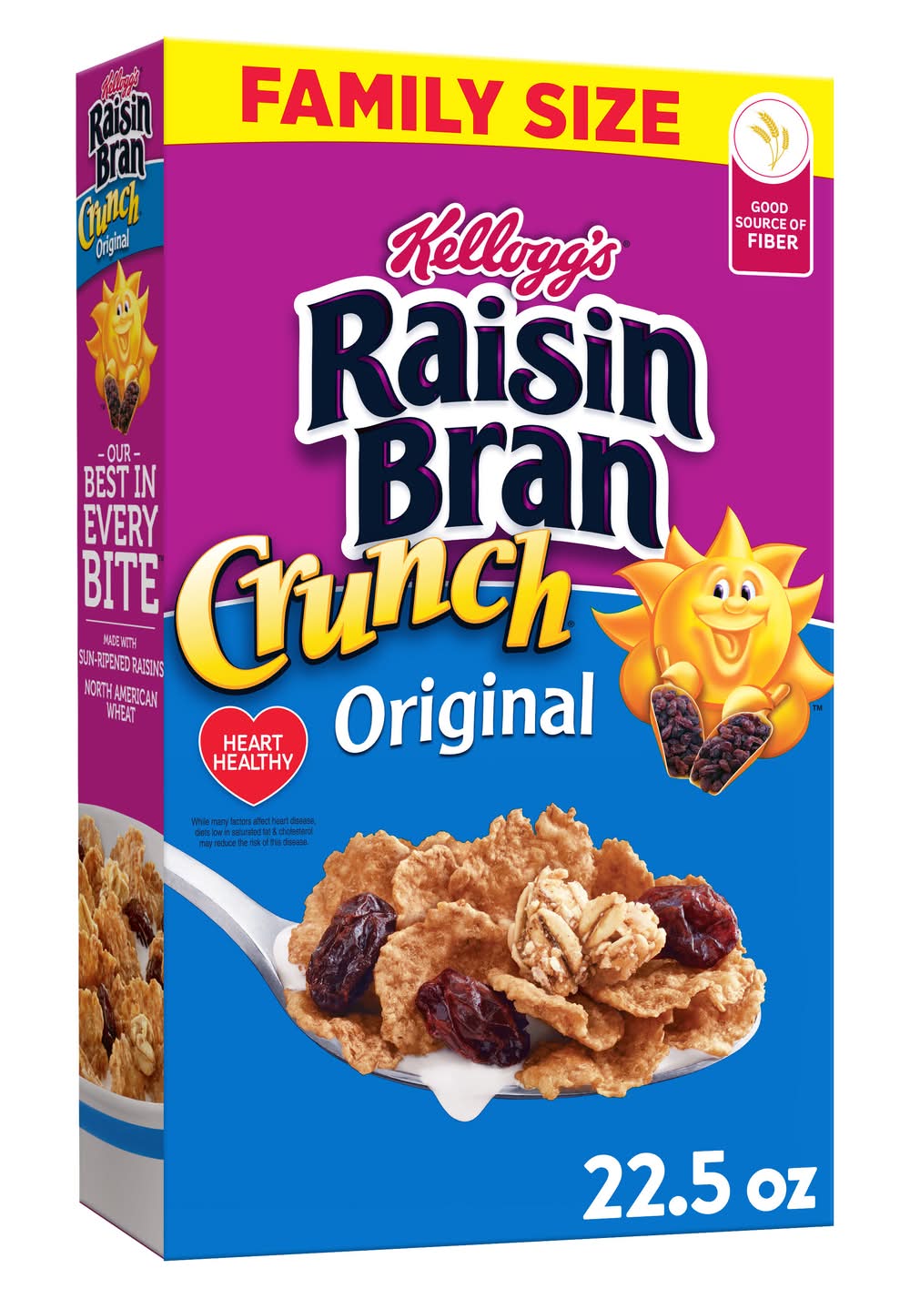 Raisin Bran Family Size Original Crunch Cereal (1.41 lbs)