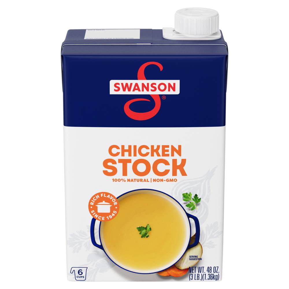 Swanson Natural Stock Carton, Chicken (48 oz)