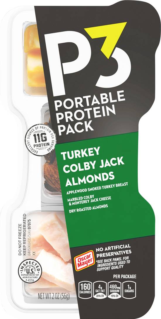 P3 Portable Protein Cheese pack (assorted)
