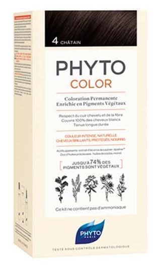 Coloração 4 Castanho Phyto emb. 150 ml