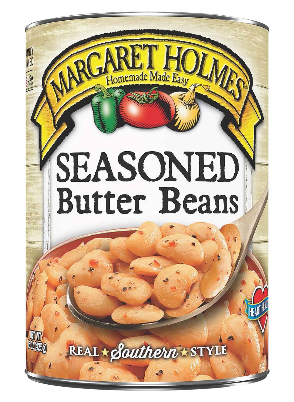 Margaret Holmes Seasoned Butter Beans (15 oz)