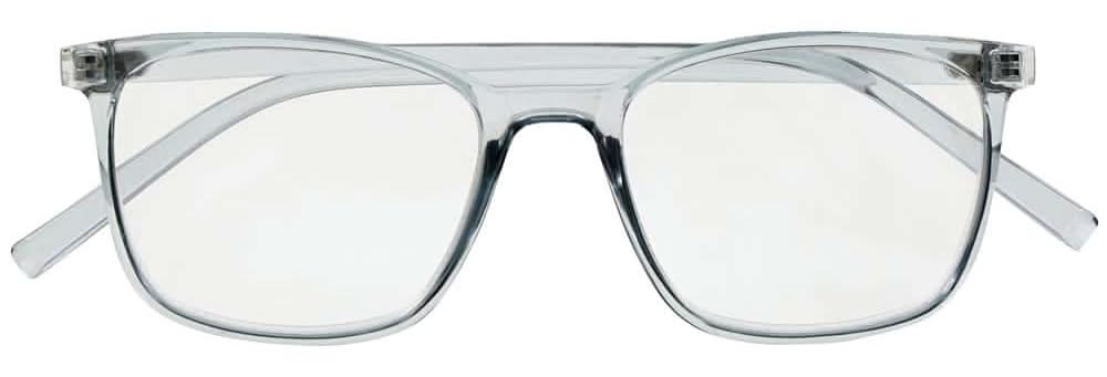 Magnifeye Rounded Square Clear Frame 1.5 Reading Glasses