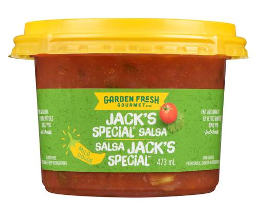 Garden Fresh Gourmet Jack'S Special Salsa Mild 473 Ml