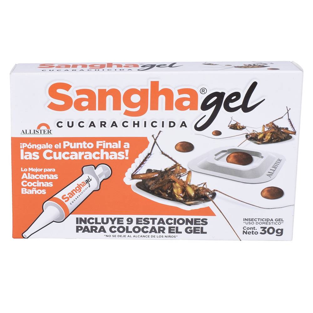 Sangha cucarachicida gel (caja 30 g)