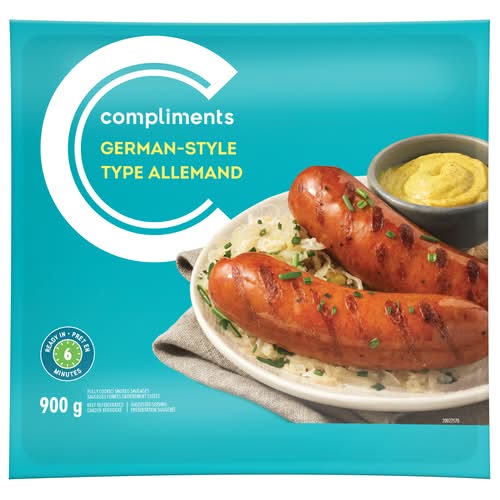 Compliments German Style Sausage (900 g)