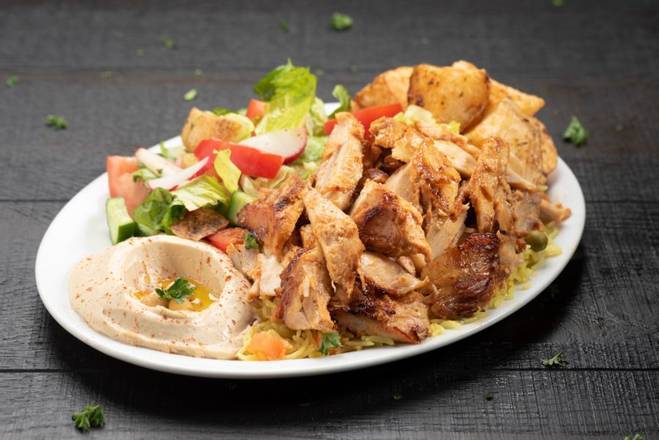 Chicken Shawarma Plate